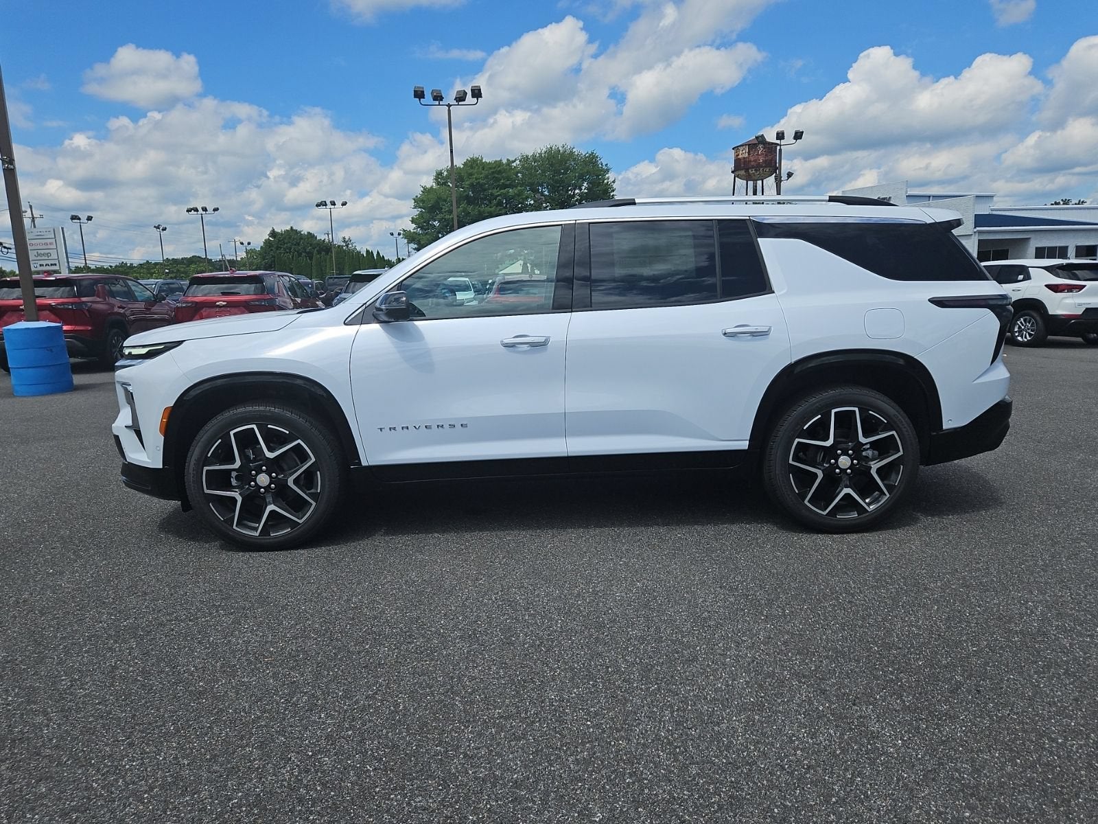 2026 Chevrolet Traverse — rear three-quarter view
