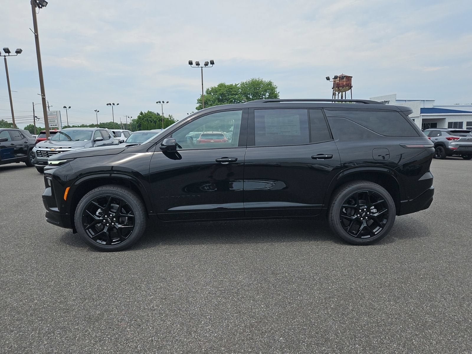 2026 Chevrolet Traverse — rear three-quarter view
