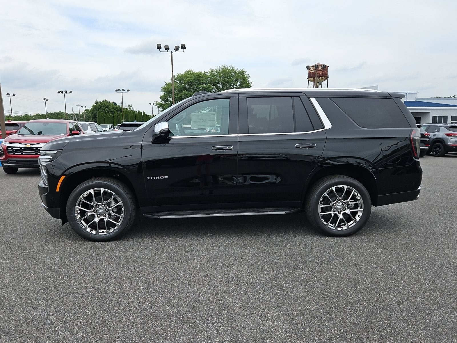 2026 Chevrolet Tahoe — rear three-quarter view