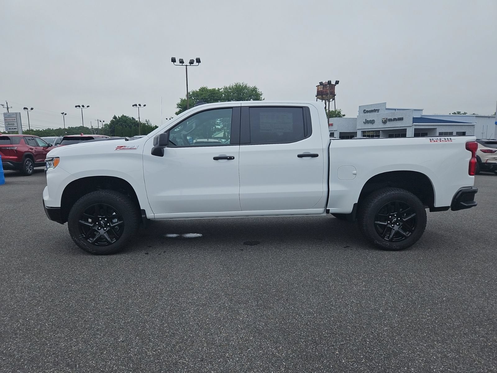 2026 Chevrolet Silverado 1500 — rear three-quarter view
