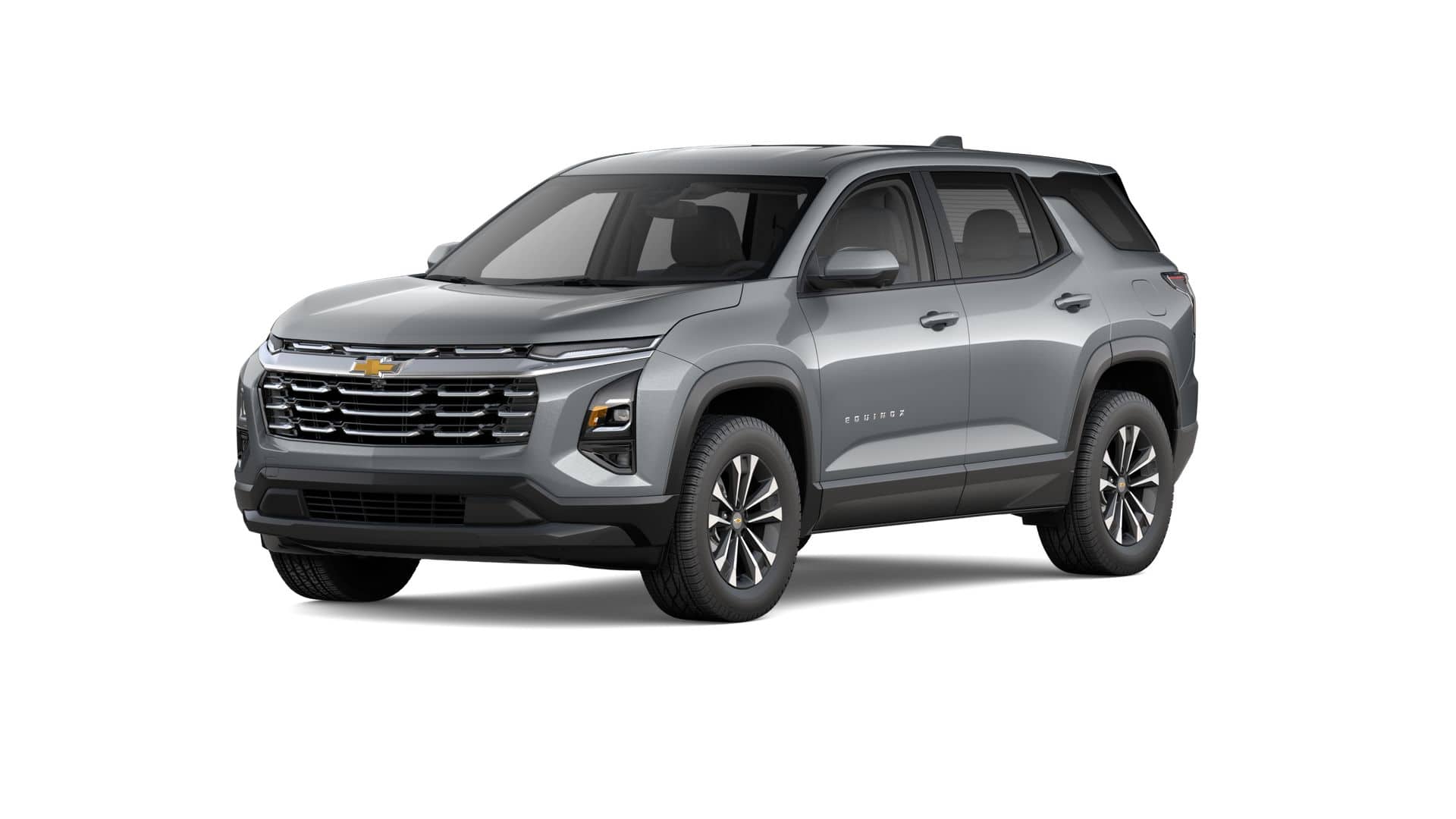 2026 Chevrolet Equinox LT in Sterling Gray Metallic — front three-quarter view